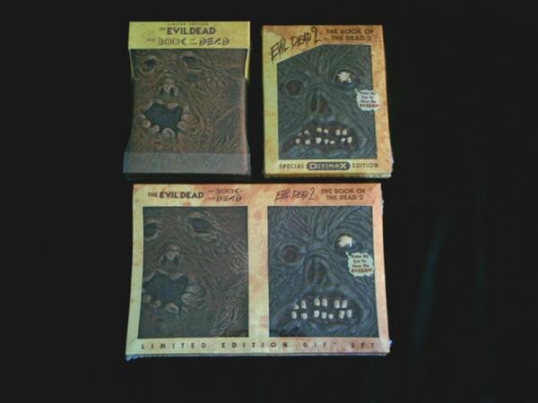 One & Only Evil Dead DVDs Versions (Region 1)